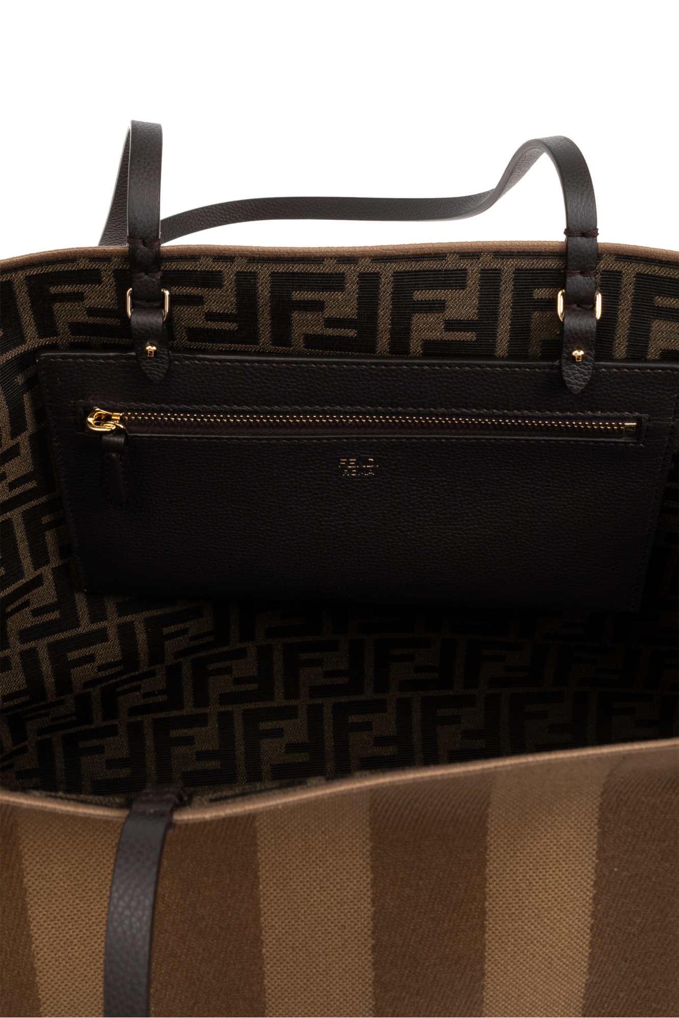 Brown Bag Roll Large type shopper Fendi - Vitkac Italy
